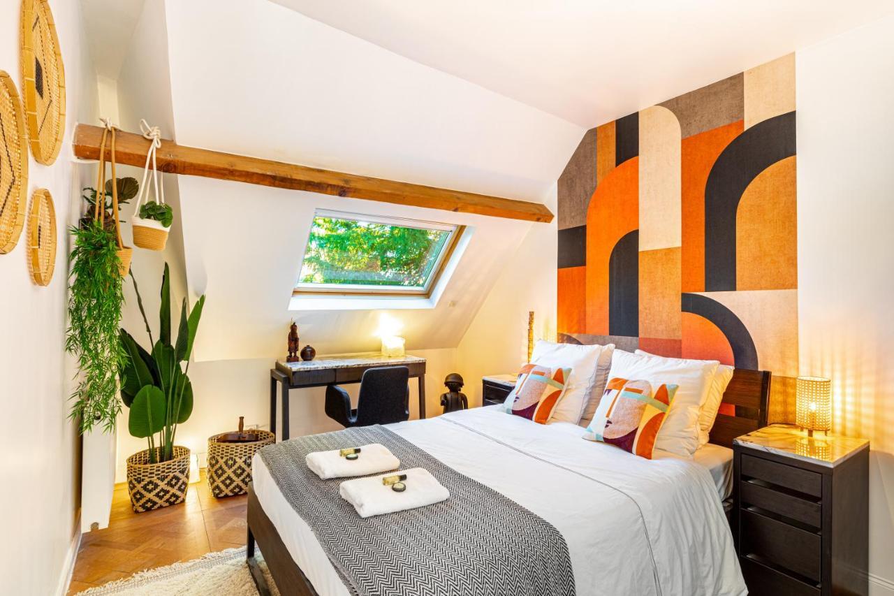 Stylish Modern Apartement - Art, Design, Garden, Villa Des Ammonites Meudon Ngoại thất bức ảnh