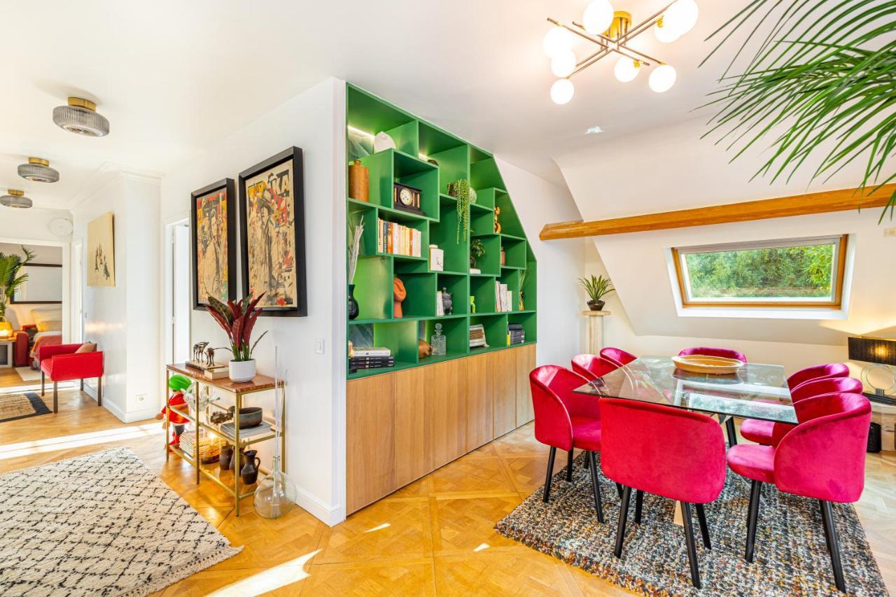 Stylish Modern Apartement - Art, Design, Garden, Villa Des Ammonites Meudon Ngoại thất bức ảnh