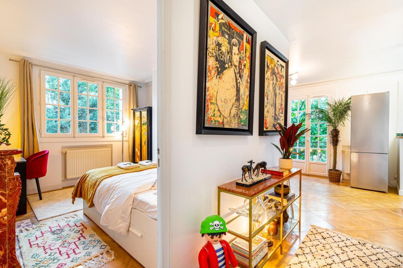 Stylish Modern Apartement - Art, Design, Garden, Villa Des Ammonites Meudon Ngoại thất bức ảnh
